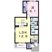 エレガンシアAの間取り画像