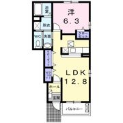 エレガンシアBの間取り画像