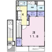 プリムヴェールⅡの間取り画像