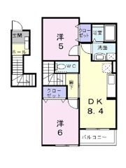 ハイドランジア 1番館の間取り画像