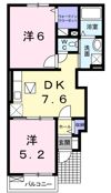 カルム・アルモニー・K Ⅱの間取り画像