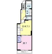シーカンⅡの間取り画像