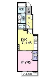 シーカンⅡの間取り画像