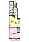 シーカンⅡの間取り画像