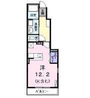 プラシードAの間取り画像