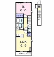 プラシードAの間取り画像