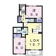 リバーサイドサワナミCの間取り画像