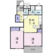 ベルナティオⅠの間取り画像