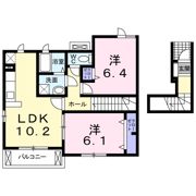 ベルナティオⅡの間取り画像
