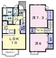 エアリー・ガーデンの間取り画像