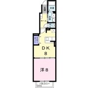 フローレンス 四条大路の間取り画像