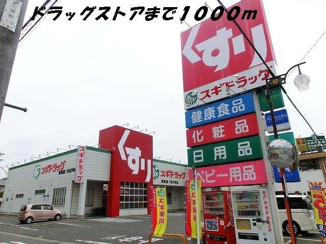 近くのスギ薬局まで1,000m(徒歩13分)