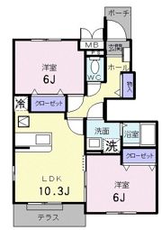 シャルマンの間取り画像