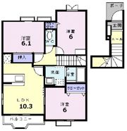 シャルマンの間取り画像