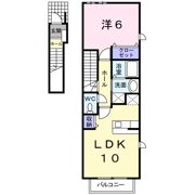 ベルパークAの間取り画像