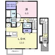 グレイスコートⅠの間取り画像