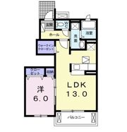 エスポワールⅠの間取り画像