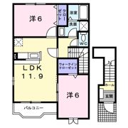アルドールAの間取り画像