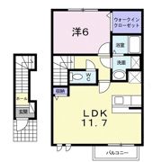 プリムロ－ズⅢの間取り画像