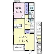 フラワーCの間取り画像
