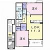 リュミエールBの間取り画像