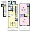サニーレジデンス上野Ⅱの間取り画像