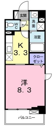 フリーデK．I・2の間取り画像
