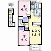 ステラパルテBの間取り画像