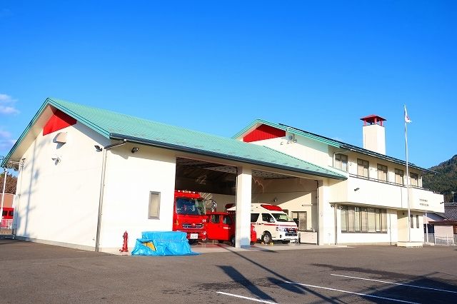 近くの加茂消防まで650m(徒歩9分)