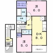 グリーンウィローBの間取り画像
