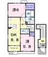 デルニエ シュマンⅠの間取り画像