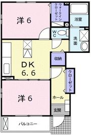 モデッサ Ⅱ番館の間取り画像