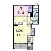 シャン・イリーデCの間取り画像