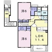 エピーメロンDの間取り画像