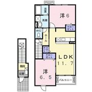 ラ・ファミーユAの間取り画像