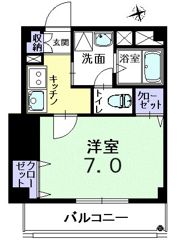 リバーサイド木場公園の間取り画像