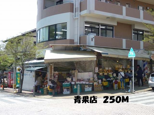 近くの青果店まで250m（徒歩4分）