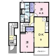 ブラウンヴィラBの間取り画像