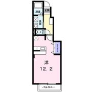 エスパース 彩華Aの間取り画像