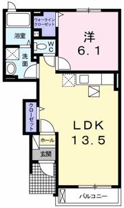 アンフィニの間取り画像