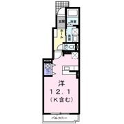 メゾンキャッスルⅠの間取り画像