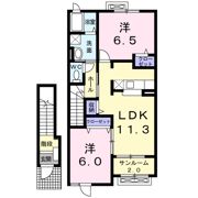 セイバリースペースAの間取り画像