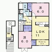 セイバリースペースBの間取り画像