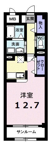 グラン・オーヴェルサンの間取り画像