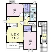 ヴァーサKS Ⅰの間取り画像