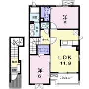 ヴァーサKS Ⅱの間取り画像