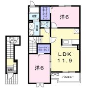 ベルオーブの間取り画像