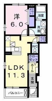 シャロ－ムTの間取り画像