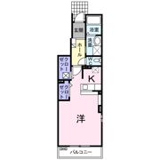 グリーンハイツBの間取り画像