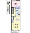 エスプワールCの間取り画像
